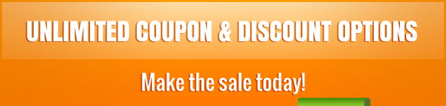 Unlimited Coupon & Discount Options