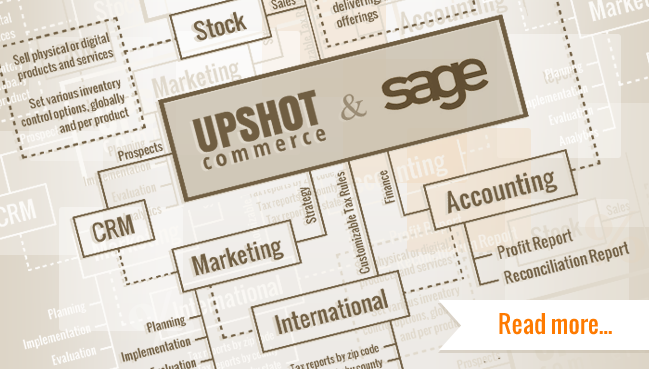Upshot Commerce and Sage Mas 90